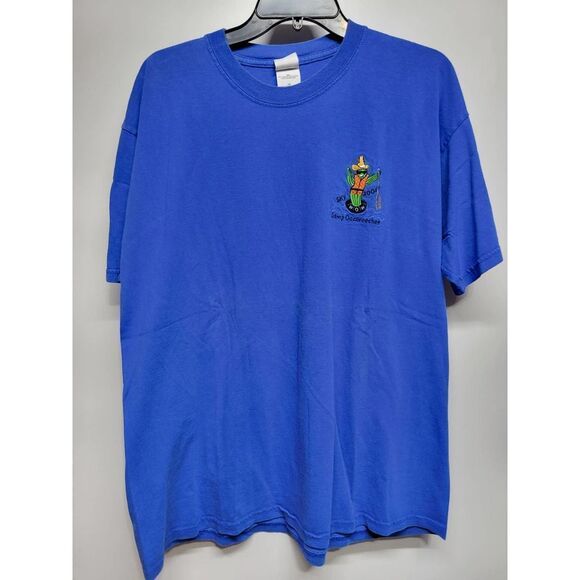 Gildan 2005 T-shirt Blue Size XL - Picture 1 of 4